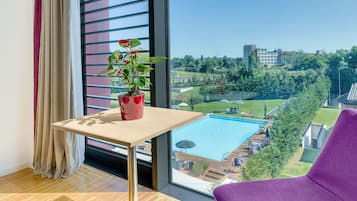 Suite, 1 King-Bett, Eckzimmer | Ausblick vom Zimmer