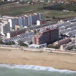 Façade de l’hébergement