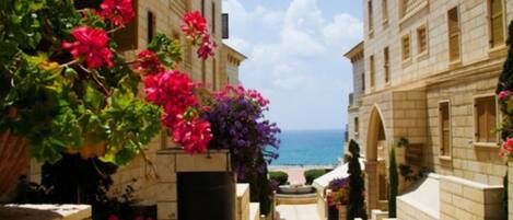 Sitteområde i lobbyen