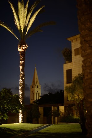Front of property – evening/night