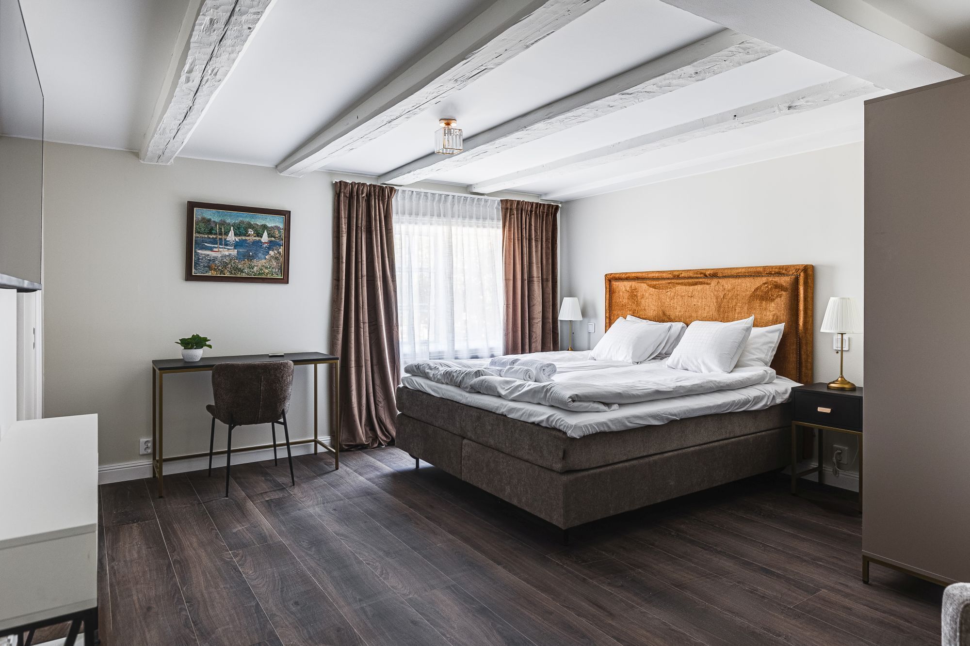 Double Room | 布置獨特、書桌、筆電工作空間、隔音