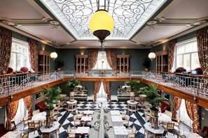 3 restaurants, lunch, dinner served; Regional cuisine  - Vidago Palace (Chaves)