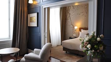 Grand Suite, 1 Bedroom, Garden View | Hypo-allergenic bedding, minibar, in-room safe, desk