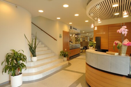 Sala de estar en el lobby