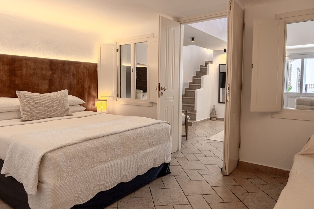 Two Bedroom Maisonette with Caldera View | เครื่องนอนระดับพรีเมียม, ตู้นิรภัยในห้องพัก, ห้องเก็บเสียง, Wi-Fi ฟรี