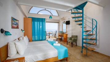 Romantic Villa, Sea View (Maisonette) | 1 bedroom, in-room safe, individually decorated, desk