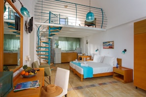 1 bedroom, in-room safe, individually decorated, desk - Romantica Beach Villas (Hersonissos)