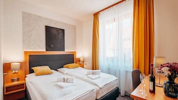 In-room safe, desk, iron/ironing board, rollaway beds