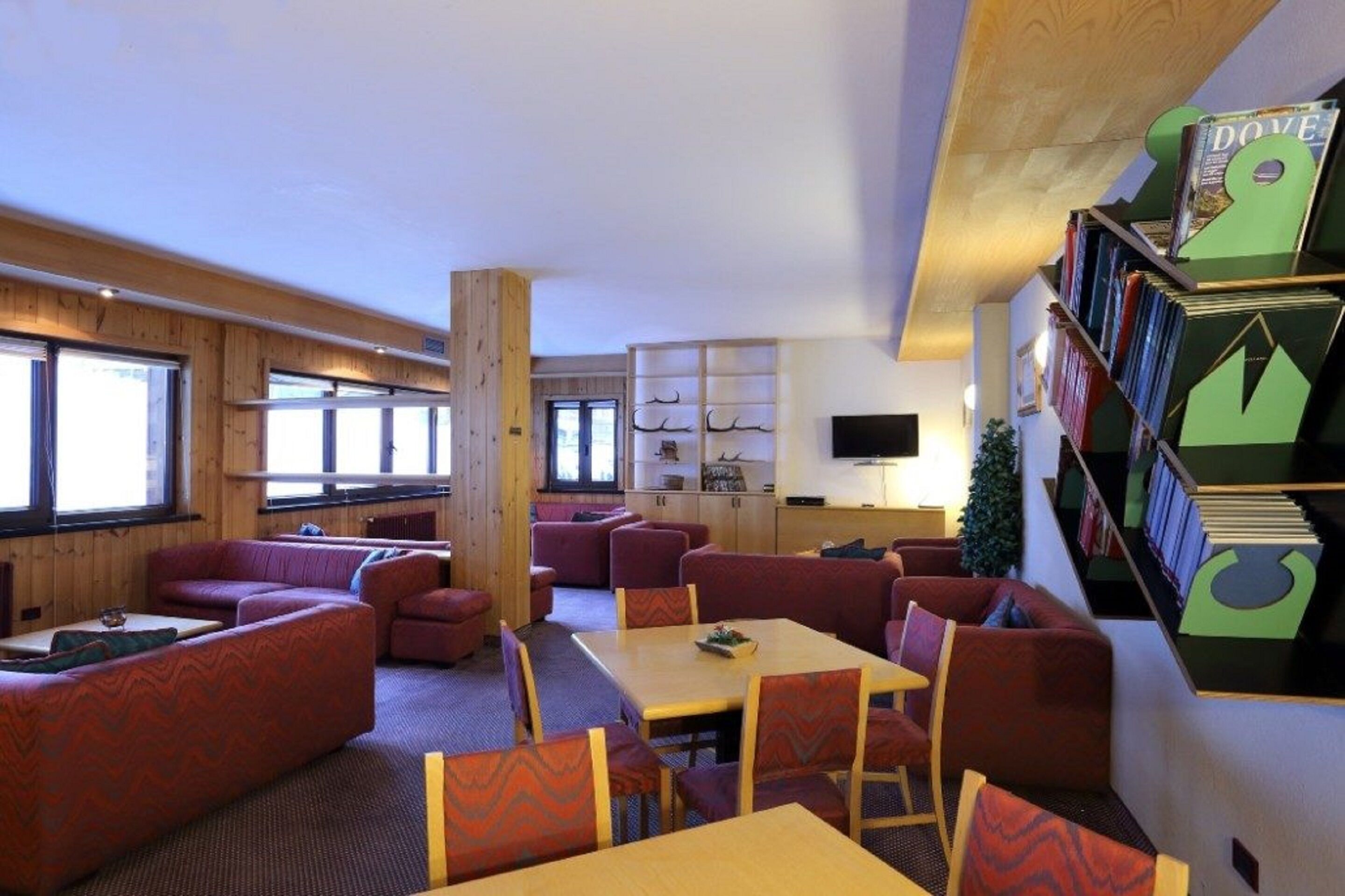 Sitteområde i lobbyen