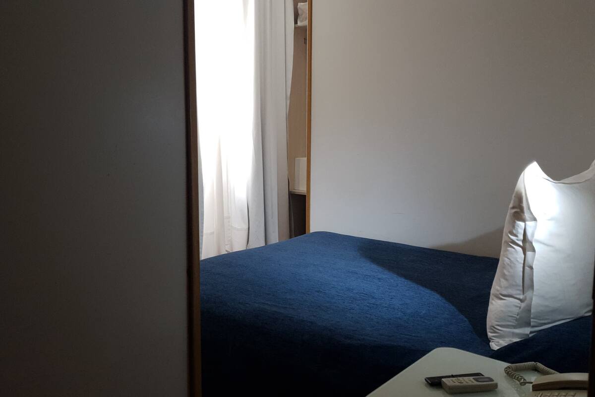 Økonomi-dobbeltrom, 1 dobbeltseng, bakgårdsutsikt (Interior) | Minibar, safe på rommet, skrivebord og lydisolert