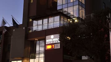 Front of property – evening/night