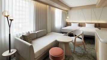 Deluxe Twin Room, Non Smoking | Premium bedding, in-room safe, blackout drapes, free WiFi