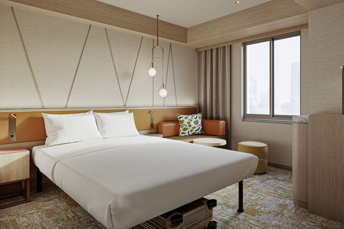 Habitación estándar, 1 cama de matrimonio, no fumadores | Ropa de cama de alta calidad, edredones de plumas, caja fuerte