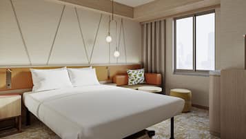 Standard Room, 1 Queen Bed, Non Smoking | Premium bedding, in-room safe, blackout curtains, free WiFi