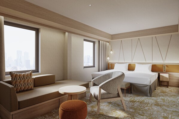 Executive Twin Room, Non Smoking | Premium bedding, in-room safe, blackout drapes, free WiFi - Mitsui Garden Hotel Sapporo (Sapporo)