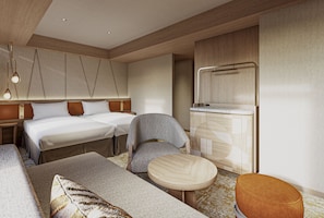 Deluxe Twin Room, Non Smoking | Premium bedding, down comforters, in-room safe, blackout drapes