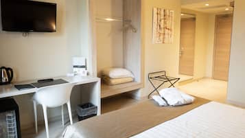 Couette en duvet d'oie, minibar, coffres-forts dans les chambres
