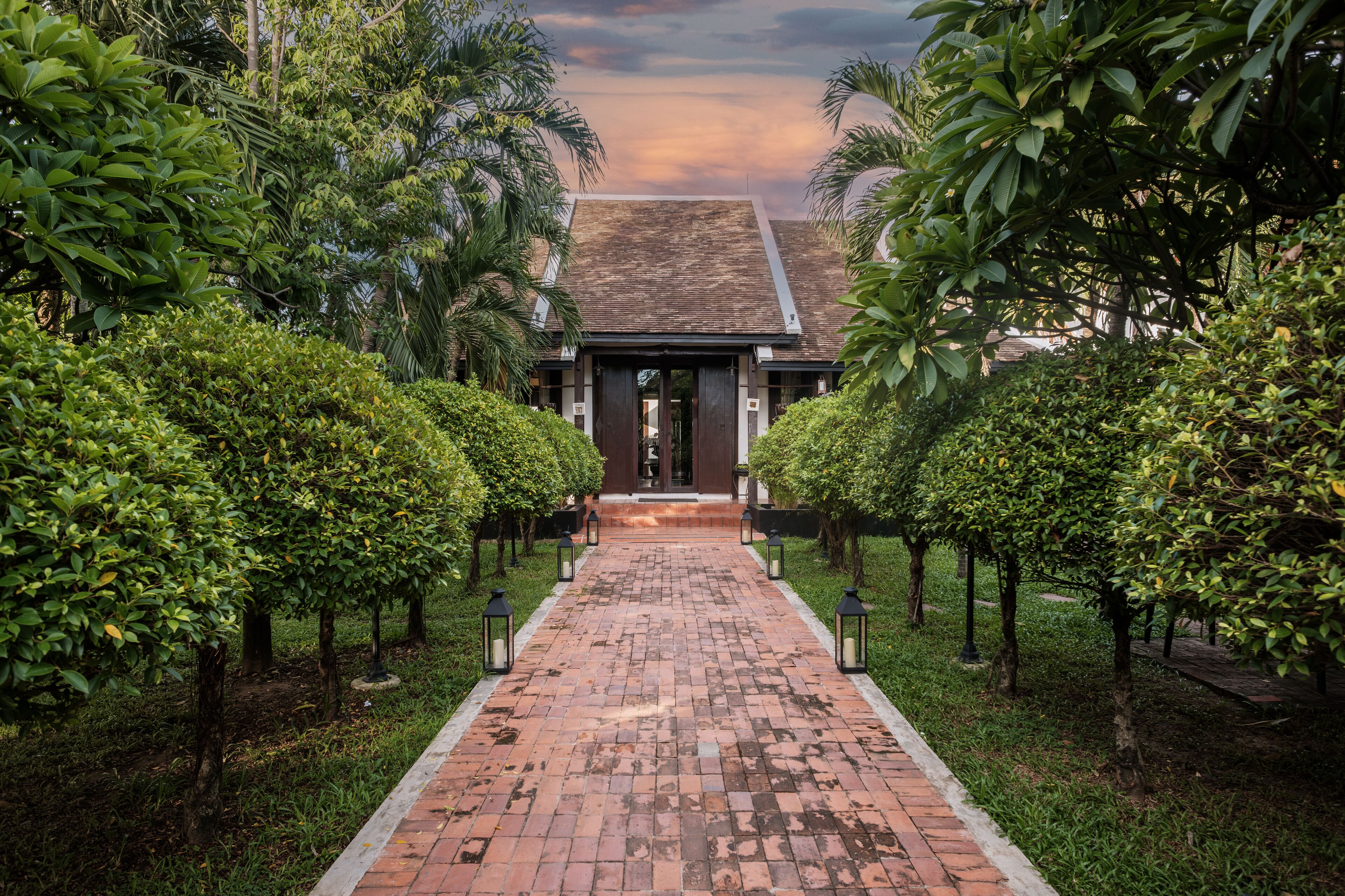 Fachada de la propiedad