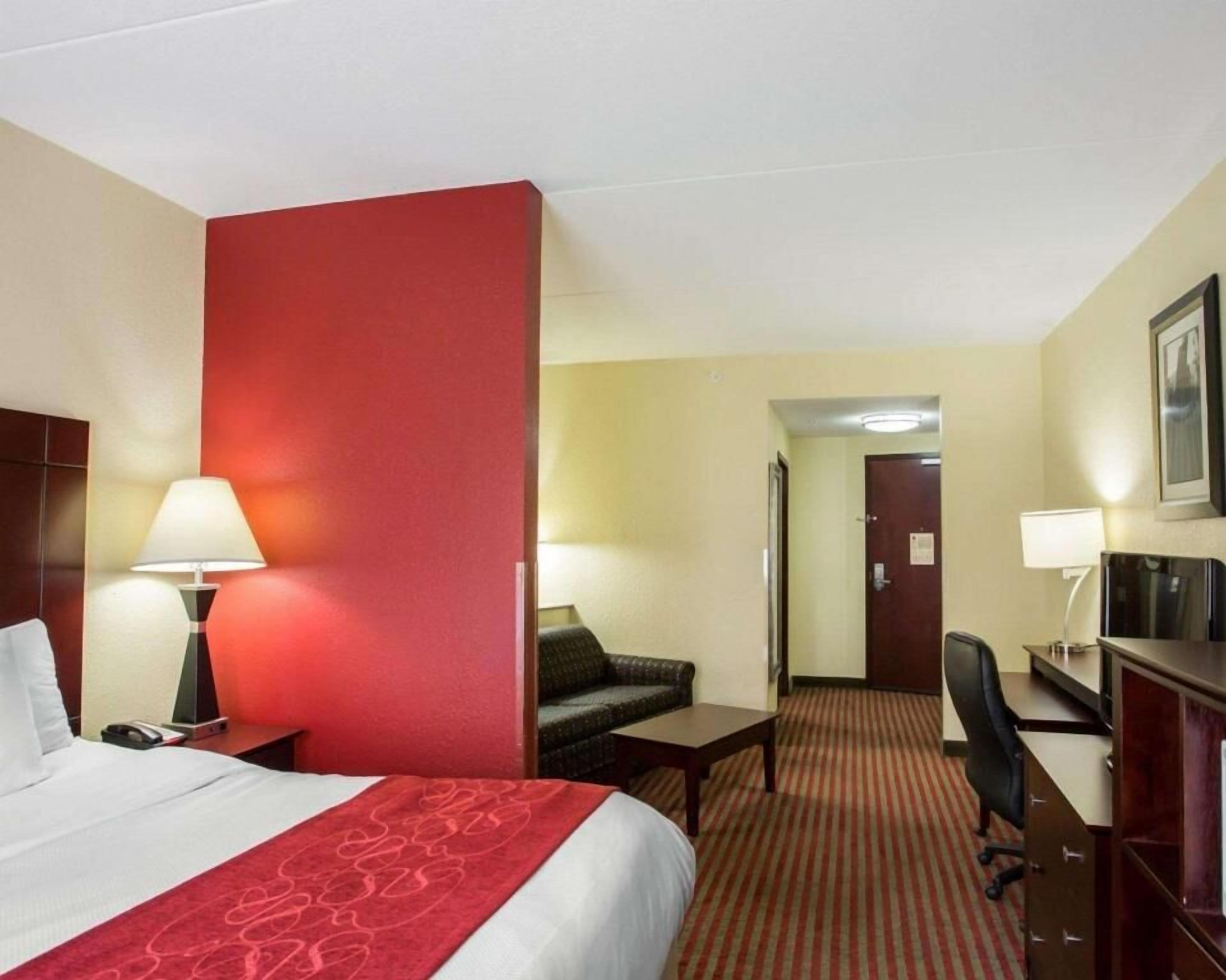 Premium bedding, pillow-top beds, in-room safe, desk