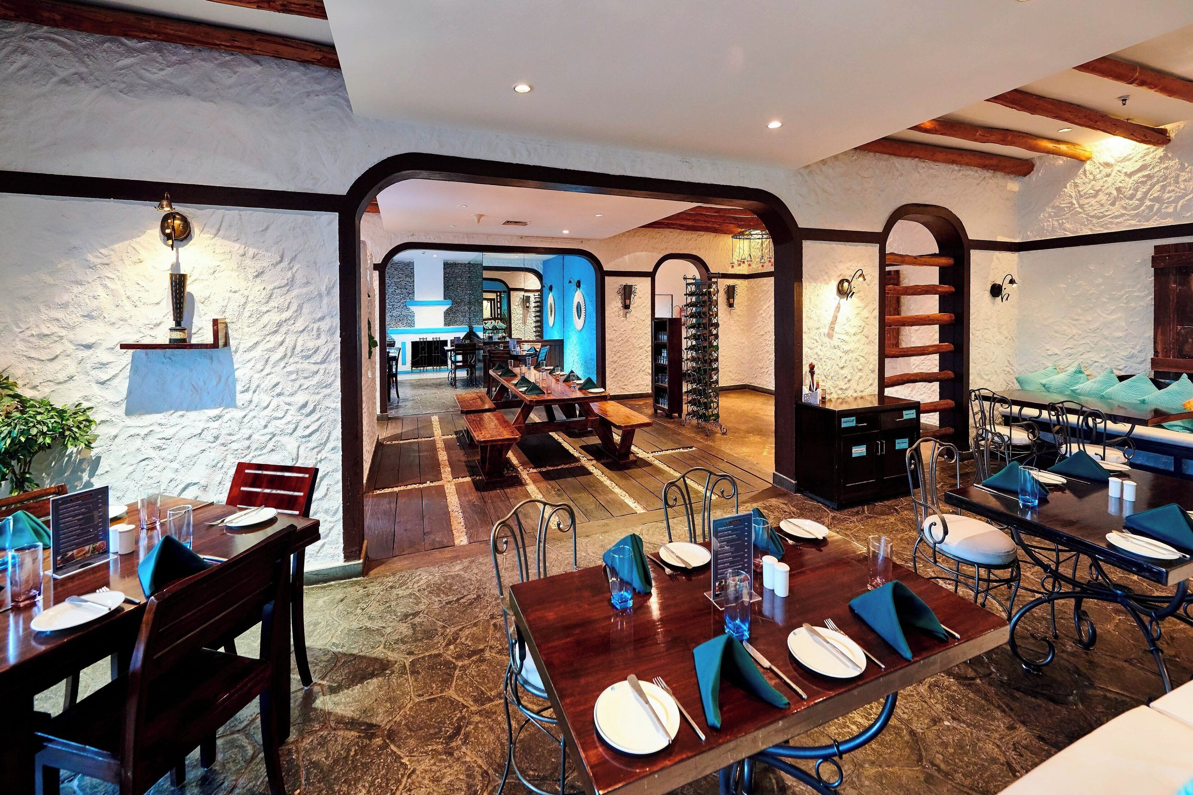 3 restaurants, breakfast, lunch, dinner served; mediterranean cuisine