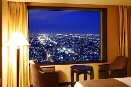40-inch TV with digital channels. JR Tower Hotel Nikko Sapporo