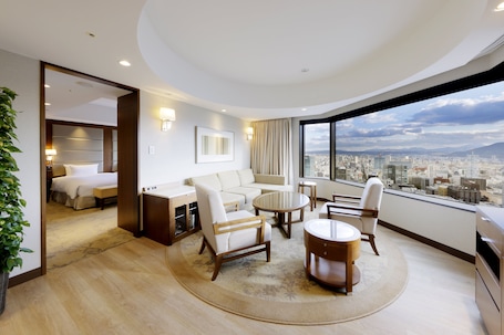 Suite, Non Smoking | Down comforters, minibar, in-room safe, desk. JR Tower Hotel Nikko Sapporo