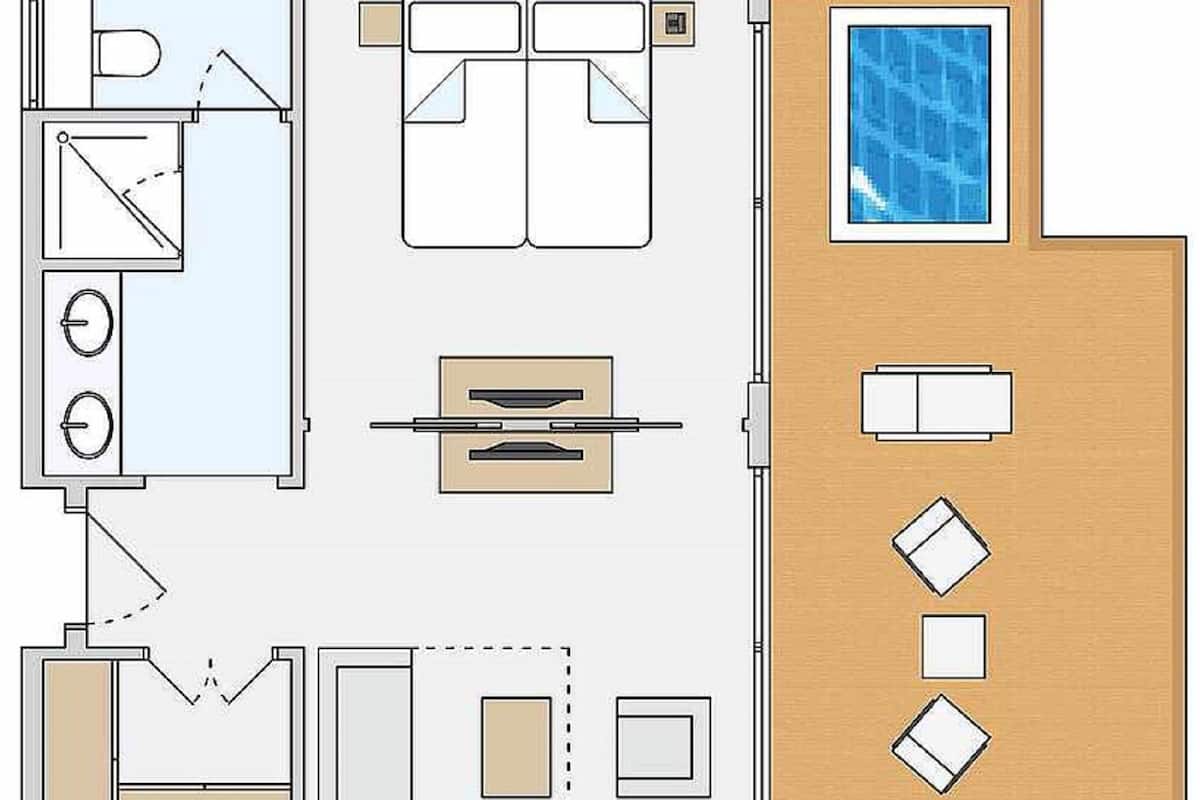 Suite, Meerblick (Classic Jacuzzi)