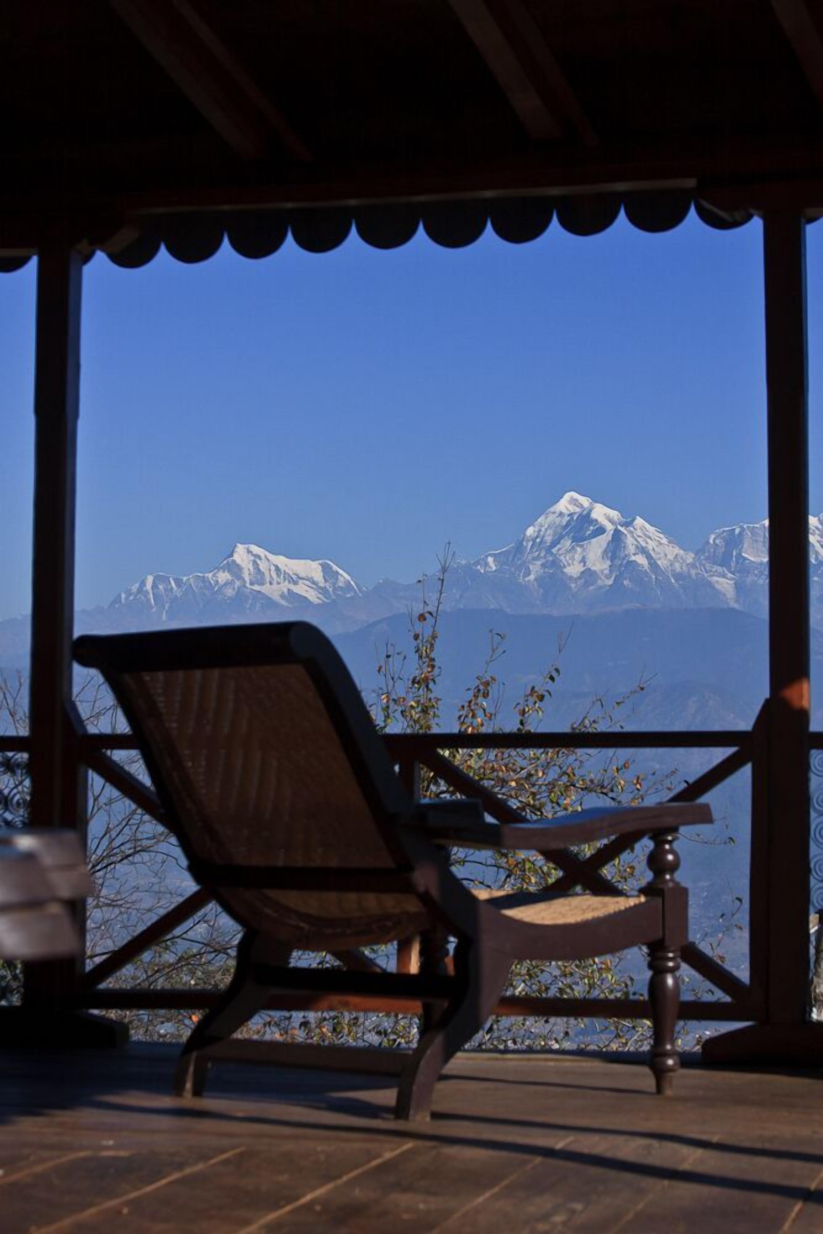 Vue depuis l’hébergement