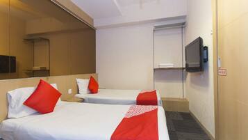 Desk, iron/ironing board, free WiFi, bed sheets