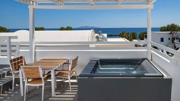 Junior-Studiosuite, Meerblick | Blick vom Balkon