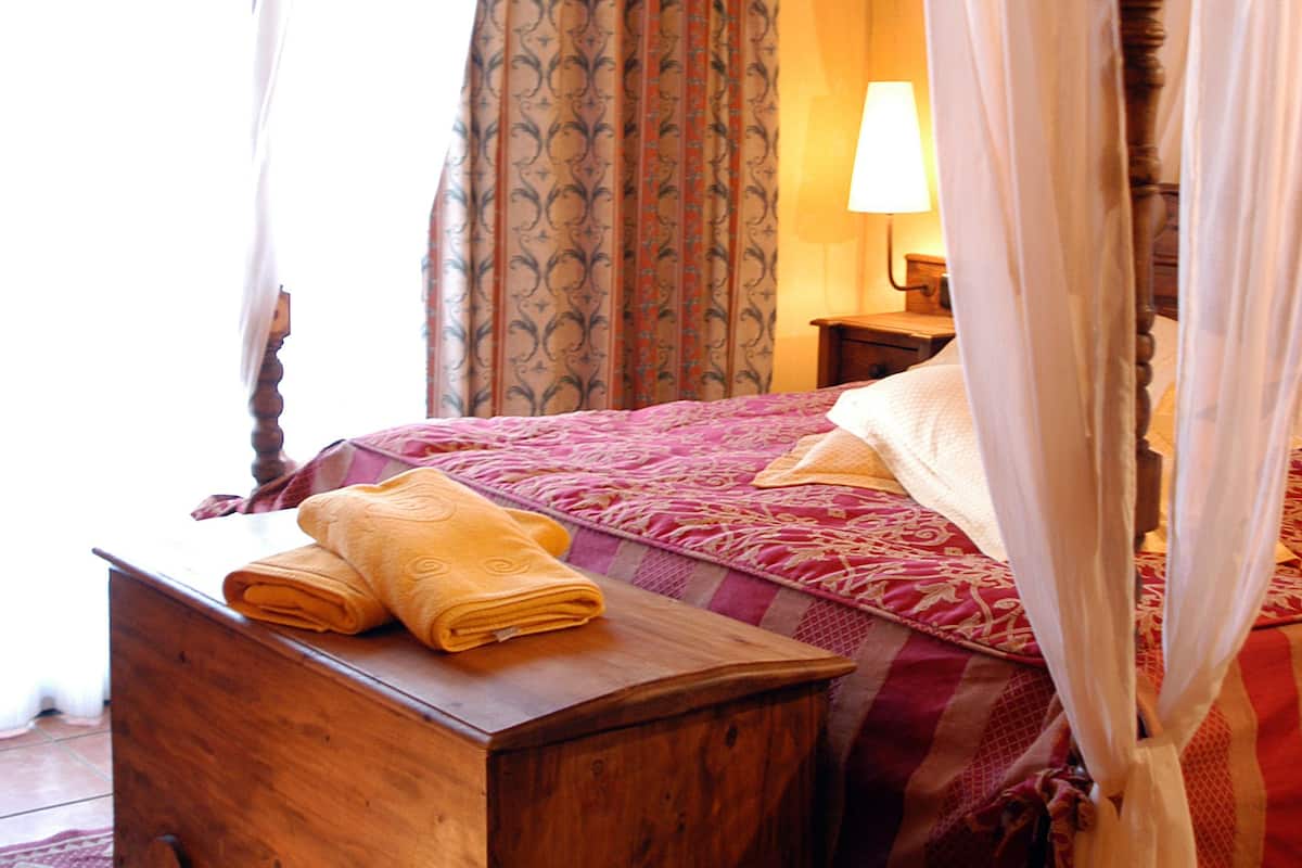 Individually decorated, individually furnished, desk, blackout drapes
