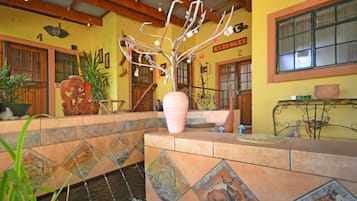 Sala de estar en el lobby