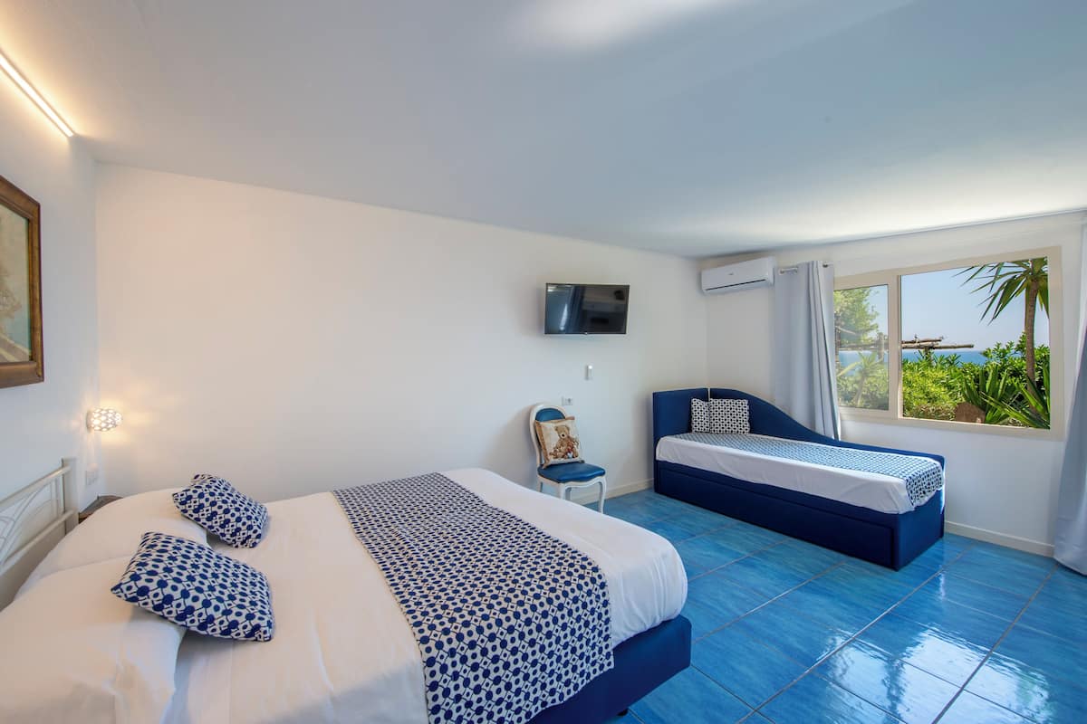 Minibar, in-room safe, desk, cots/infant beds