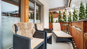 Leilighet, fjellutsikt | Senger med Select Comfort-madrass og individuelt dekorert
