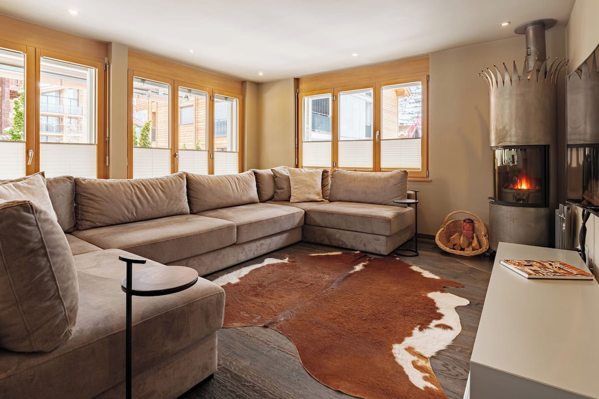 Appartement, uitzicht op bergen | Select Comfort-bedden, individueel gedecoreerd, individueel gemeubileerd