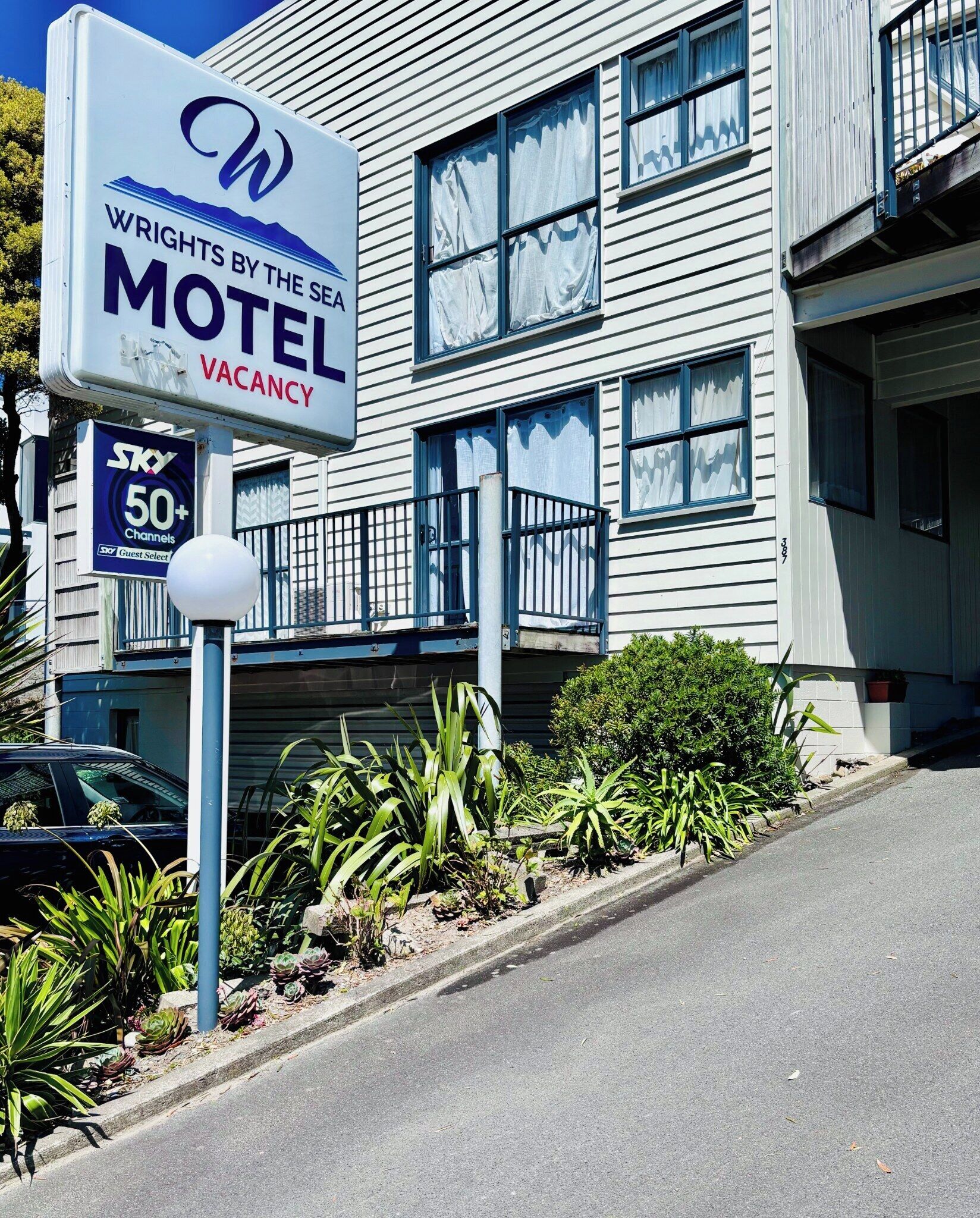 Façade de l’hébergement