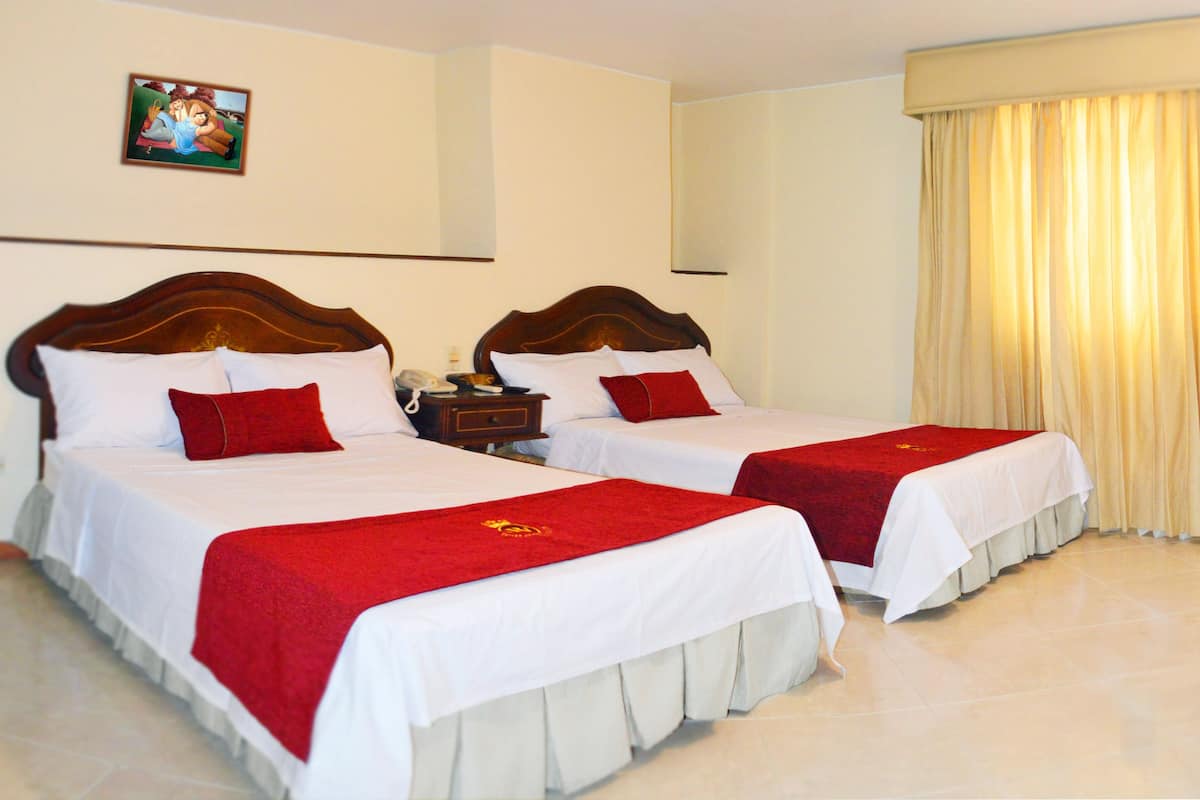 Standard Room, 2 Single Beds | 1 bedroom, in-room safe, desk, blackout curtains