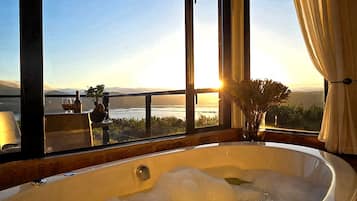 Suite - 1 kingsize-seng - udsigt til lagune | Boblebad