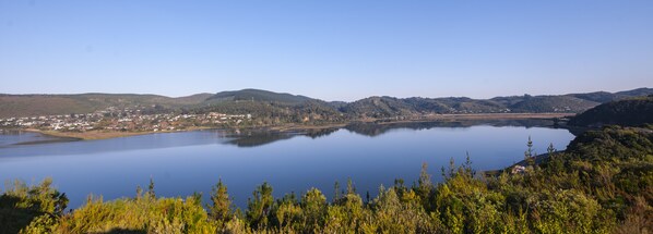 Blick von der Unterkunft