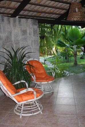 Terrace/patio - Aquarela do Brasil Village (Tibau do Sul)