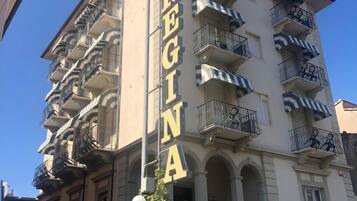Facciata della struttura