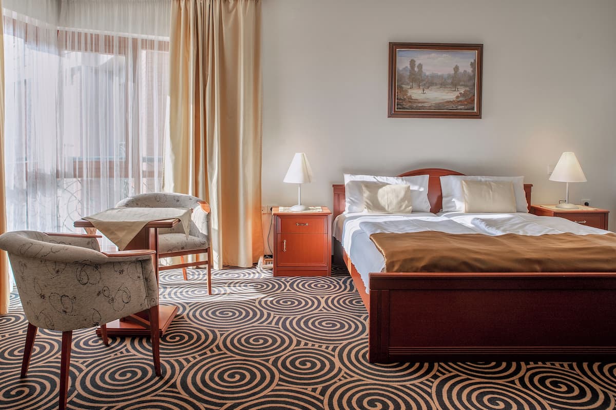 Standard Double Room | 1 bedroom, minibar, in-room safe, desk