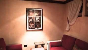 Sala de estar en el lobby