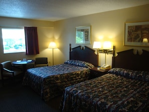 Desk, laptop workspace, iron/ironing board, free WiFi