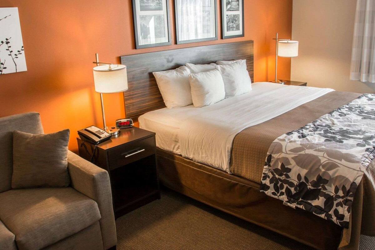 standard room, 1 king bed, non smoking | desk, blackout curtains, iron/ironing board, rollaway beds