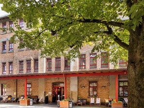 Voorkant van accommodatie
