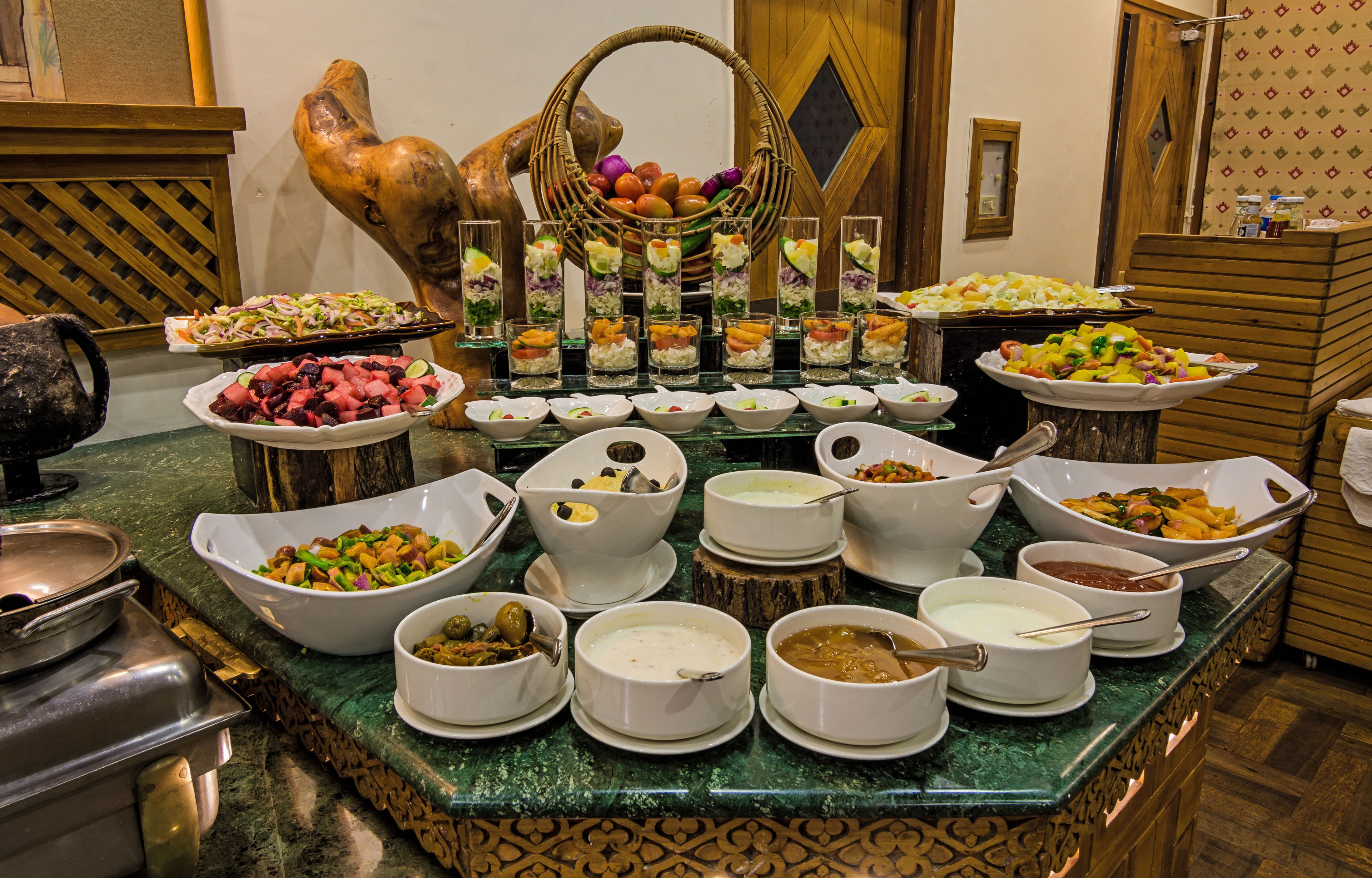 Desayuno buffet todos los días (con cargo)