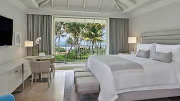 Room, 1 King Bed, Oceanfront (Balcony) | Egyptian cotton sheets, premium bedding, down duvets, pillow-top beds