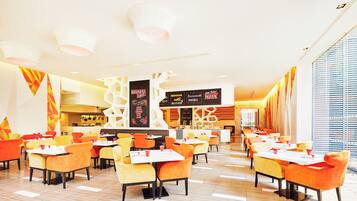 2 restaurants, breakfast, lunch, dinner served; international cuisine