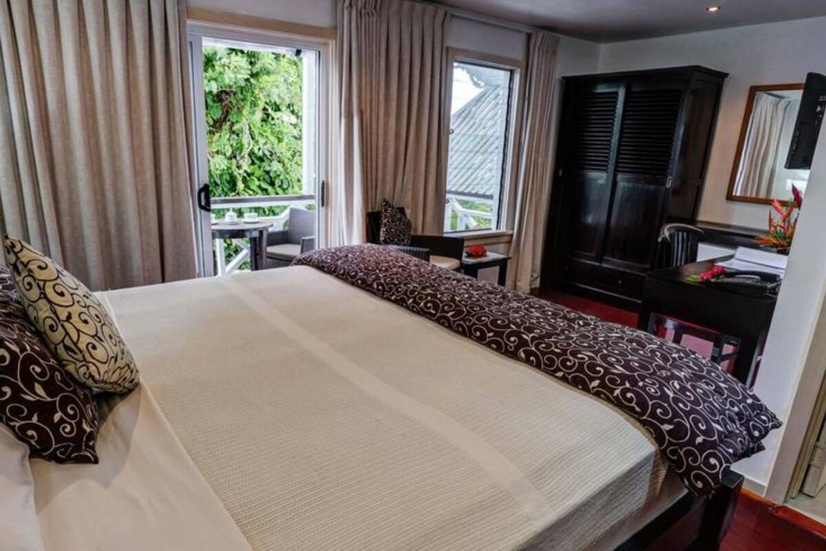 Double Room, Balcony, Garden View | View from room